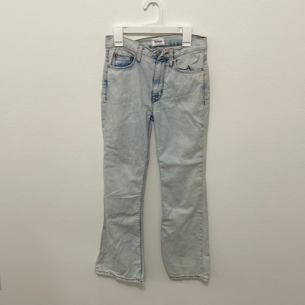 light blue washed jeans